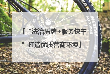 “法治盾牌+服务快车”打造优质营商环境