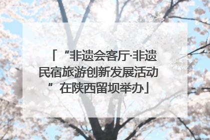 “非遗会客厅·非遗民宿旅游创新发展活动”在陕西留坝举办