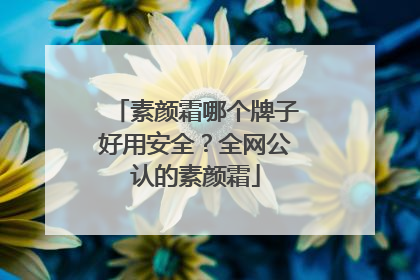 素颜霜哪个牌子好用安全？全网公认的素颜霜
