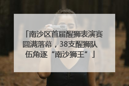 南沙区首届醒狮表演赛圆满落幕，38支醒狮队伍角逐“南沙狮王”