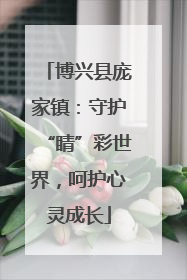 博兴县庞家镇：守护“睛”彩世界，呵护心灵成长