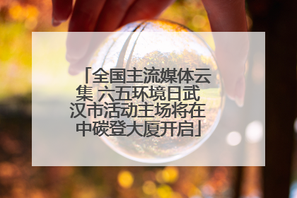 全国主流媒体云集 六五环境日武汉市活动主场将在中碳登大厦开启