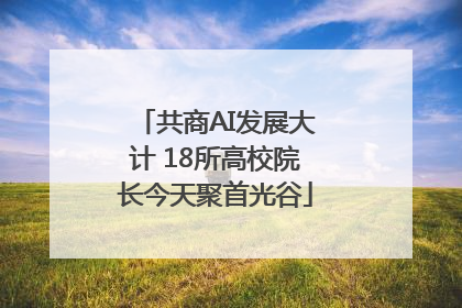 共商AI发展大计 18所高校院长今天聚首光谷