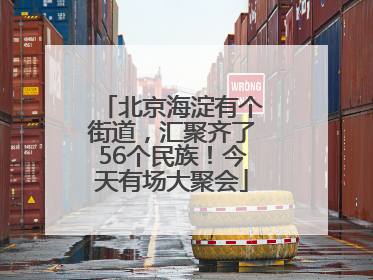 北京海淀有个街道，汇聚齐了56个民族！今天有场大聚会