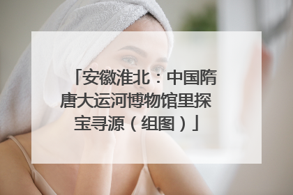 安徽淮北：中国隋唐大运河博物馆里探宝寻源（组图）