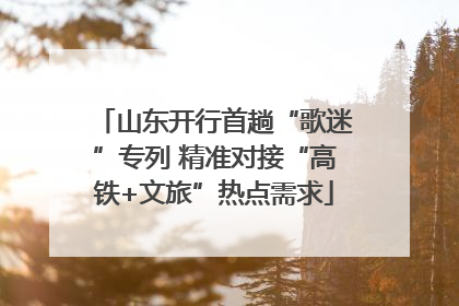 山东开行首趟“歌迷”专列 精准对接“高铁+文旅”热点需求