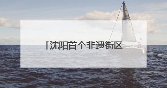 沈阳首个非遗街区开街 文旅新业态激活经济新动能