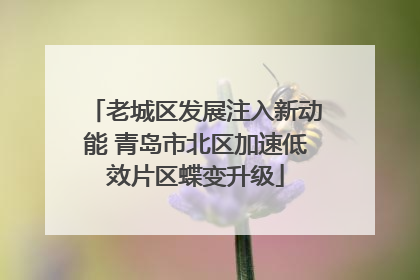 老城区发展注入新动能 青岛市北区加速低效片区蝶变升级