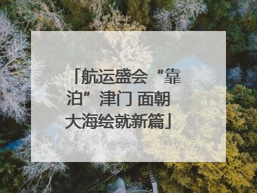 航运盛会“靠泊”津门 面朝大海绘就新篇