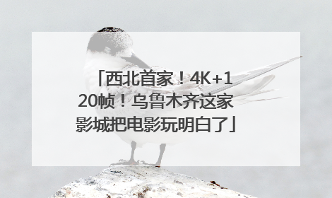西北首家！4K+120帧！乌鲁木齐这家影城把电影玩明白了