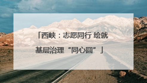 西峡：志愿同行 绘就基层治理“同心圆”