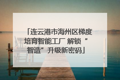连云港市海州区梯度培育智能工厂 解锁“智造”升级新密码