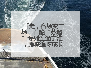 走，客场变主场！首趟“苏超”专列连通宁淮，跨城追球成长三角人新日常
