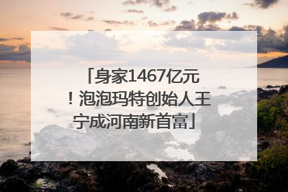 身家1467亿元！泡泡玛特创始人王宁成河南新首富