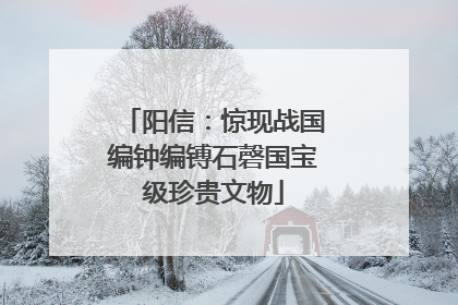 阳信：惊现战国编钟编镈石磬国宝级珍贵文物
